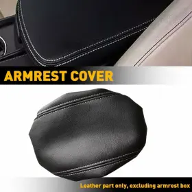 Fsxp-nx300-18-21 Auxito Fits Lexus Nx300 Nx200t Nx300h 2015-2021 Center Console Armrest Cover Pu Leather