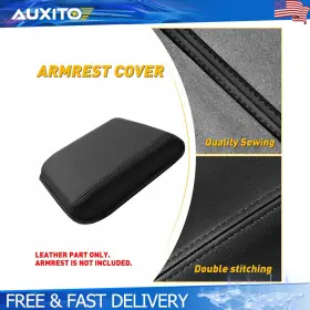 Fsxp-tacoma-24-25sjd Auxito For 2024 2025 Toyota Tacoma Center Console Armrest Cover Pad Accessories Black