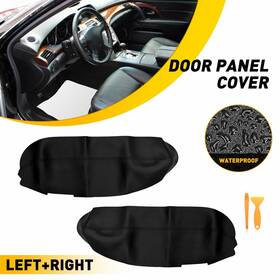 Auxito Mfsp-rl-05-12b 2pcs For Acura Rl 2005-2012 Black Door Panel Armrest Cover Skin Replacement Part