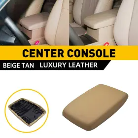 Wwd-fzd-96451 Auxito Center Console Lid Armrest Cover For 2008-2013 Toyota Highlander Car Accessories