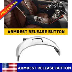 Xpd-xzd-66541 Auxito Center Console Armrest Box Release Button Trim Cover For Mercedes W205 C Class A