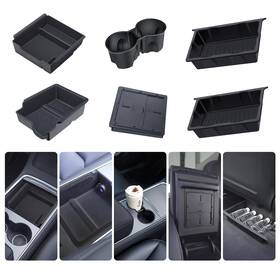 Bankky De02 Center Console Organizer Tray For Tesla Model Y 2024-2020not Fit 2024