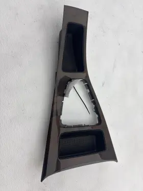 7118034 Bavarian Motor Works Bmw 2006-2013 328i 335i E90 Center Console Shifter Trim Bezel Wood Oem