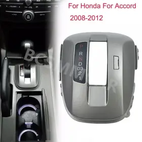 Bcsmmcar 160518820994 For Honda Accord 2008-2012 Center Console Gear Panel Cover Shift Lever Lock Cap
