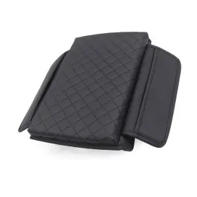 Bcsmmcar 433847261687 Car Armrest Cushion Mat Interior Elbow Support Pad Thickened With Side Storage Bag