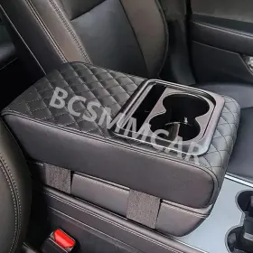 478446 Bcsmmcar Armrest Pad Mat Cover Center Console Box Cushion Cup Holder Fit For Nissan Aprio