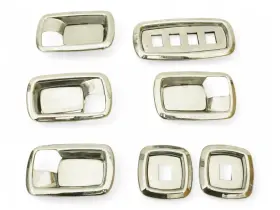 Ub15229 Bentley 1987-1992 Muslanne Trim Cover Bezel Door Handle Window Switch Set 7 Oem