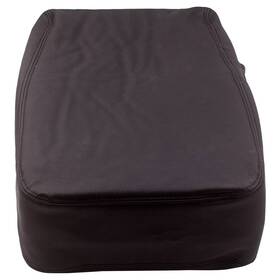Bfo 273cl0 Black Leather Armrest Console Jump Seat Cover For Silverado Tahoe Yukon