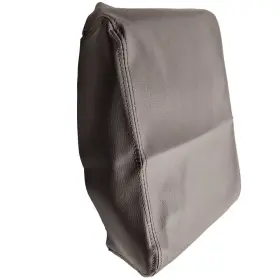 Ql0kpt Bfo Gray Leather Center Console Armrest Lid Cover Fits For Toyota Tacoma 2005-2015