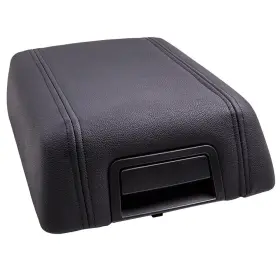 W72vbi Bfo Black Car Center Console Armrest Lid Pad Cover For Ford F-150 04-08 5