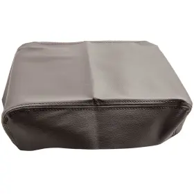 Xvq65s Bfo 1pcs Gray Leather Center Console Armrest Lid Cover Fits For Toyota Tacoma 05-15