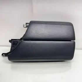 03f1010005 Bmw 2011-2016 F10 5-series Front Center Console Armrest Lid Leather Black Oem