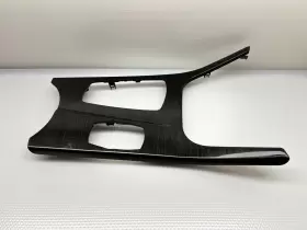 100323-10 Bmw 2015 - 2018 X4 F25 Center Console Shift Shifter Cover Trim Plate Panel Oem