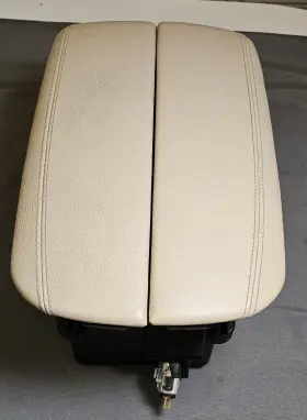 105070381c Bmw 14-18 X5 F15 Center Console Storage Tray Box And Armrest Lid Cover Oem
