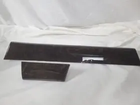 1385792 Bmw 2003-2010 E83 X3 Dash Board Wood Grain Dark Trim Pair Of 2 Oem