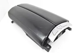 241-10570b Bmw 2009 2015 F01 740i 750i Center Console Arm Rest Cover Lid Black Leather Oem