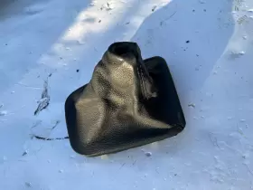 25111434426 Bmw E46 99-05 Genuine Oem Xlnt Black Leather Manual Trans Shift Boot 325i 330i