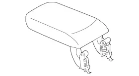 51-16-5-a2d-bc9 Bmw Genuine Armrest
