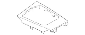 51-16-5-a68-4f2 Bmw Genuine Trim Panel