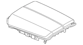 51-16-7-949-574 Bmw Genuine Armrest