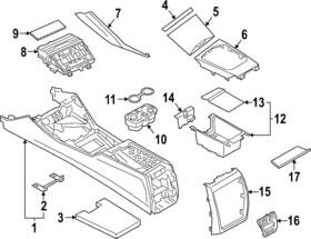 Bmw 51-16-8-088-327 Genuine Side Trim