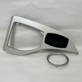 9252846 Bmw 51 16 9 252 846 X1 E84 Center Console Trim Shifter Bezel Silver Oem