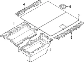 51-47-9-483-706 Bmw Genuine 2022-2024 Ix - Tray 51-47-9-483-706 Bmw Genuine 2022-2024 Ix - Tray
