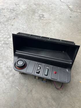 Bmw 51161977231 E36 Front Center Console Switch Panel W Tray Storage