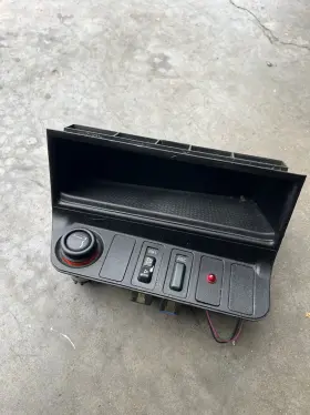 51161977231 Bmw E36 Front Center Console Switch Panel W Tray Storage