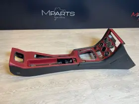 51162496668 Bmw 1998-2002 Z3m Stitched Leather Center Console Imola Red