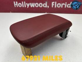 Bmw 51166841548 2019-2025 X4 G02 Front Center Console Armrest Lid Leather Vernasca Tacora Oe