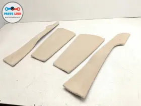 51166963426 Bmw 2014-2018 X5 35i F15 Center Console Side Cover Mat Carpet Trim Set Beige Oem