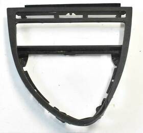 Bmw 51167009312 51/16 7009312 E63 E64 Front Center Console Lower Gear Shifter Decor Strip Wood Trim Oem