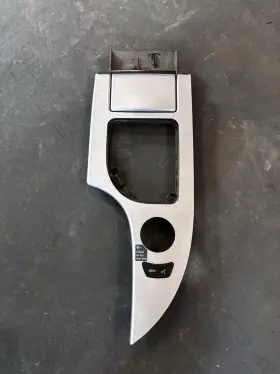 51167059943 Bmw 2006-7 M5 E60 Oem Silver Aluminum Center Console Trim