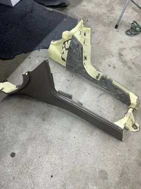 51168167395 Bmw E36 3 Series Center Console Shifter Surround Storage Cover Trim Beige Oem