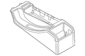 Bmw 51168234155 Genuine Console Assembly