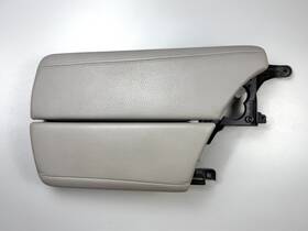 Bmw 51169216867 2011 - 2016 5 Series F10 Central Console Armrest Leather Grey Lcde Oem