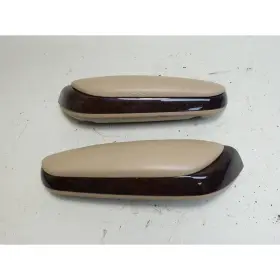 51437002079 Bmw 00-06 E46 3-series Convertible Rear Side Armrests Beige Leather Myrtle Oem