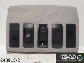5144-3-400 Bmw Oem 2001-2007 530xi 3.0l Overhead Console Sunroof Control Switch Panel Gray