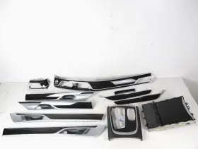 51456992299 Bmw 16-19 7 Series G12 Dash Center Console Door Interior Fine Wood Trims Set 66k
