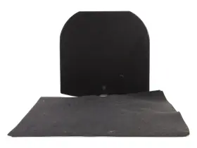 51476968361 Bmw 2006 - 2010 6 Series E63 Carpet Floor Mat Trunk Spare Rear Set Of 2 Oem