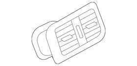 Bmw 64-22-6-828-272 Genuine Air Vent Grille