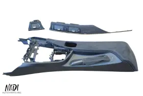 67522281 Bmw 2019 2020 F82 M4cs Interior Alcantara Center Console And Dash Trim Set Oem