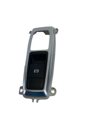 6975468-04 Bmw 2007-2013 X5 Gear Shifter Bezel Panel Selector Cover With E Brake Switch Oem