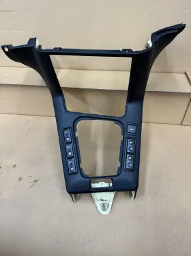 8119817 Bmw 96-99 Oem Convertible E36 3 Series Shifter Console Trim Black Buttons