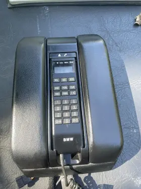 84.118385748 Bmw E38 Oem Sliding Armrest Mobile Phone Front Console Lid Black W Car Telephone