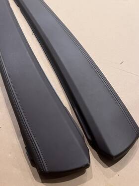 Bmw 9078726 7-13 E70 X5m Center Console Leather Trim Side Pair Mugello Oem X5