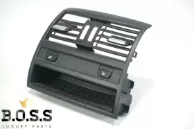 9163293 Bmw 2014-2018 X5 F15 Rear Center Console Cover Panel Seat Heat Switch Oem