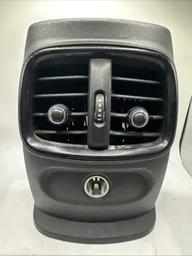 9350321 Bmw 16-19 Mini Cooper Clubman F54 Rear Center Console Back Panel Air Vent Bezel Oem