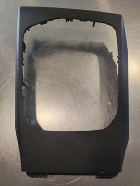 Bmw 9r5a0efb201 2019-24 330e M340i Front Center Console Trim Cover Panel Dark Woodgrain Oem